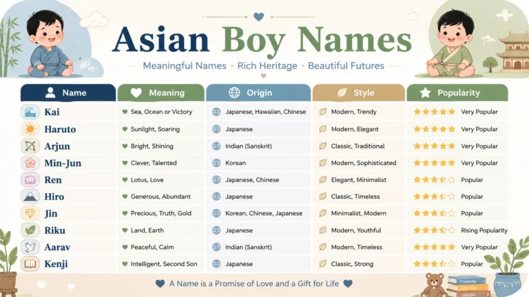 Asian Boy Names