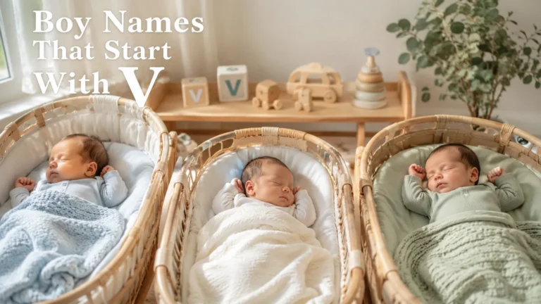 boy names that start with v