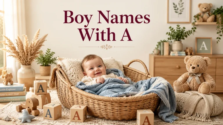Boy Names With A