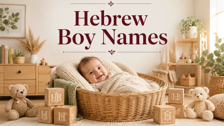 hebrew boy names