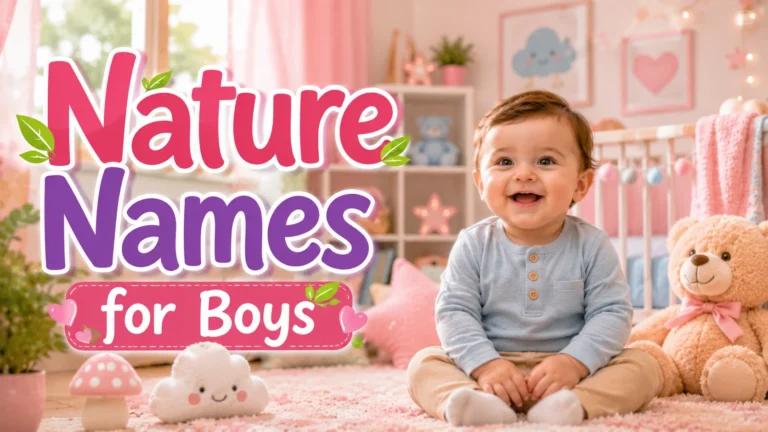 Nature Names for Boys