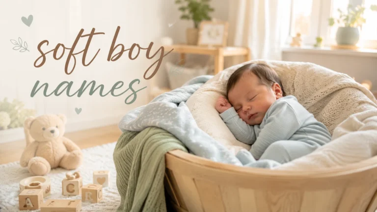 Soft Boy Names
