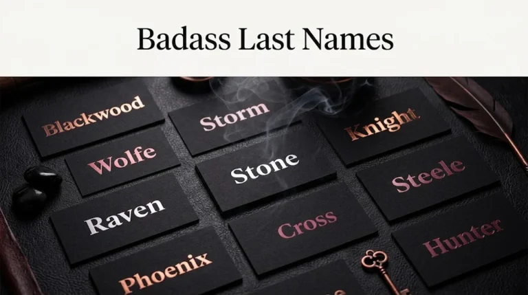 Badass Last Names