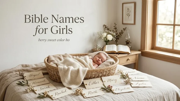 Bible Names for Girls