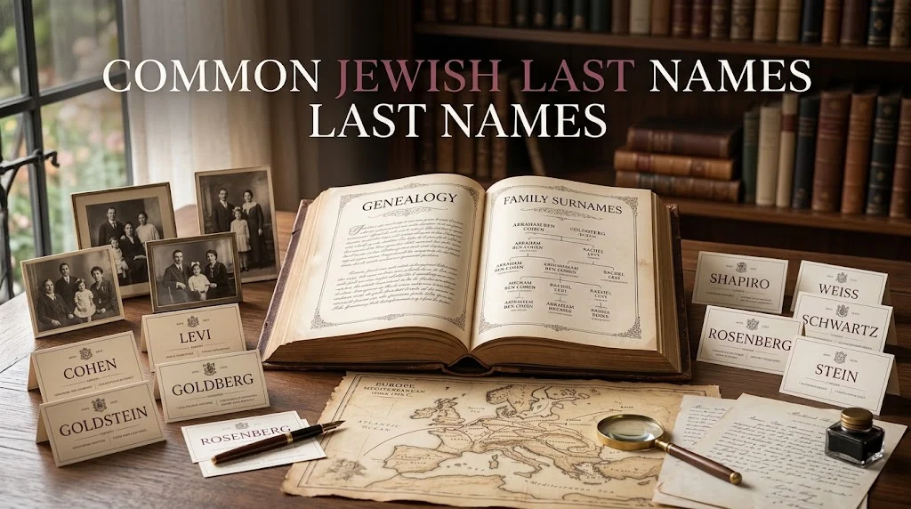 Common Jewish Last Names