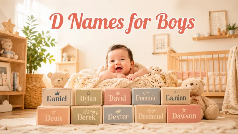 D Names for Boys