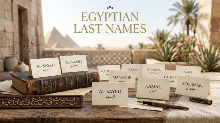 Egyptian Last Names