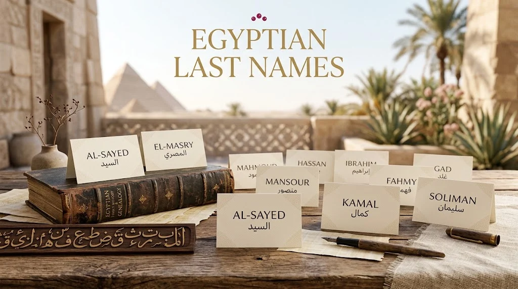 Egyptian Last Names