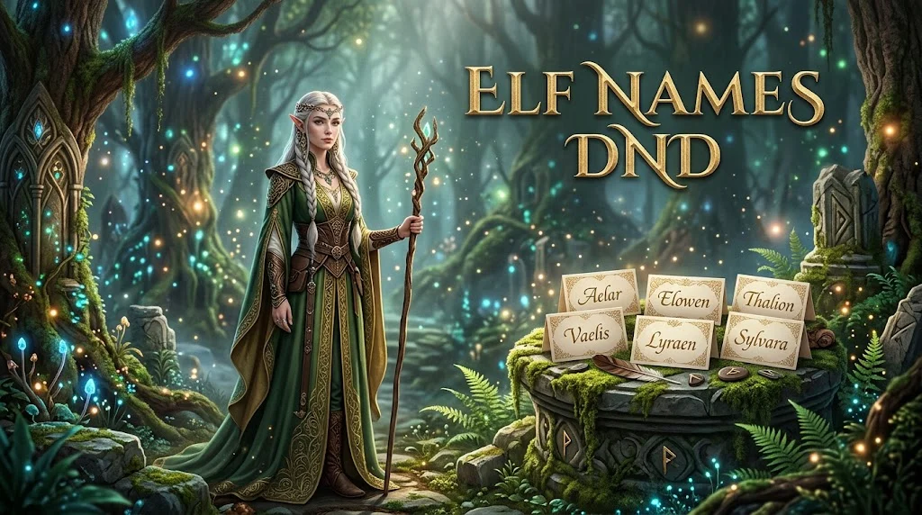 Elf Names DND