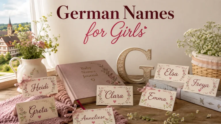 German Names for Girls