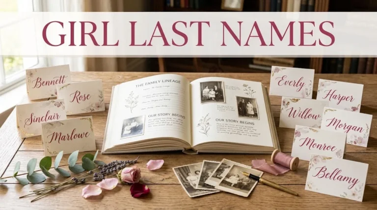 Girl Last Names
