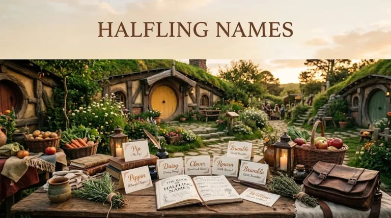 Halfling Names