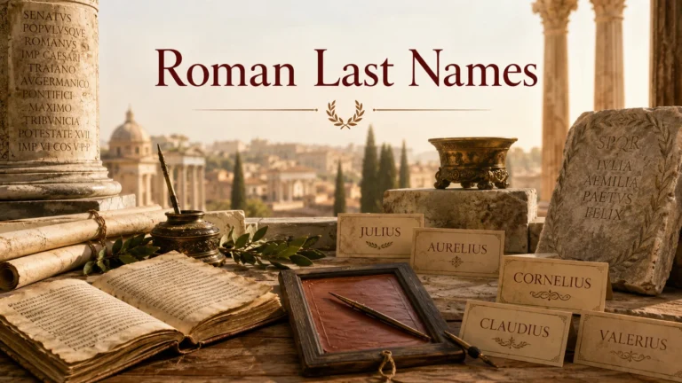 Roman Last Names