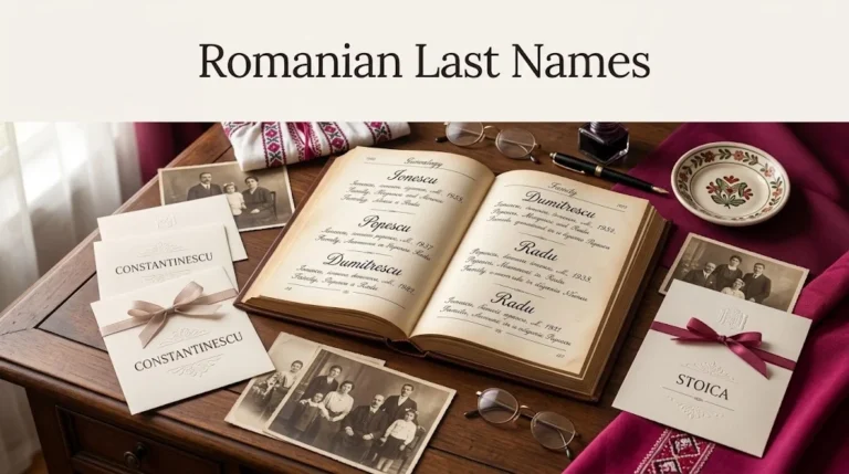 Romanian Last Names