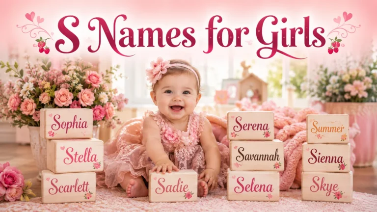 S Names for Girls