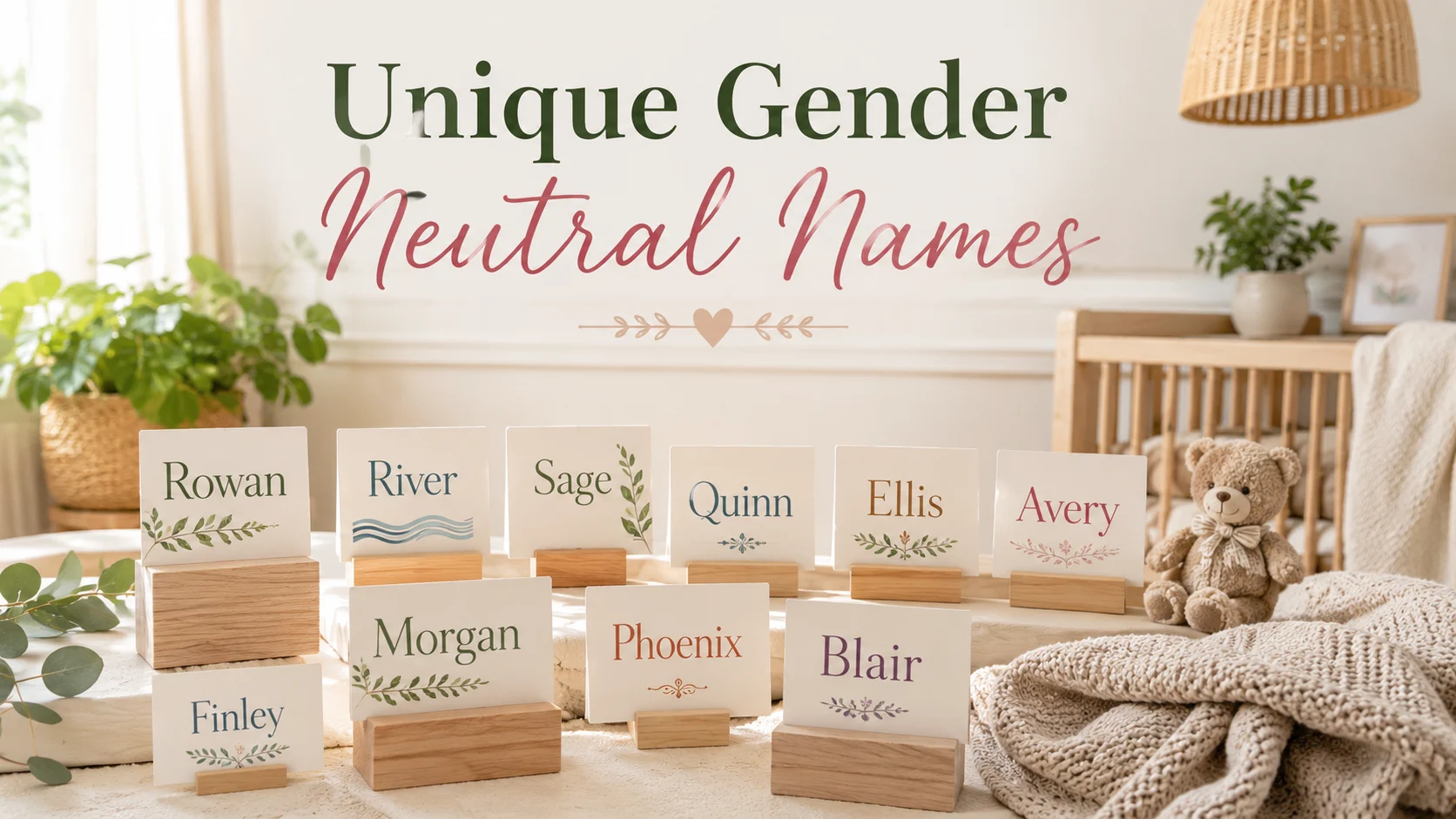 Unique Gender Neutral Names