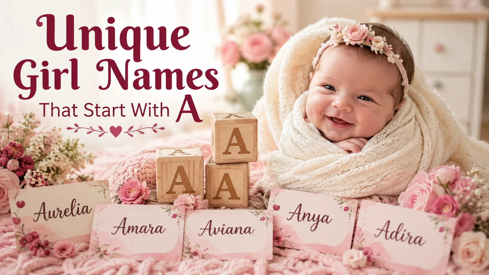 Unique Girl Names That Start With A