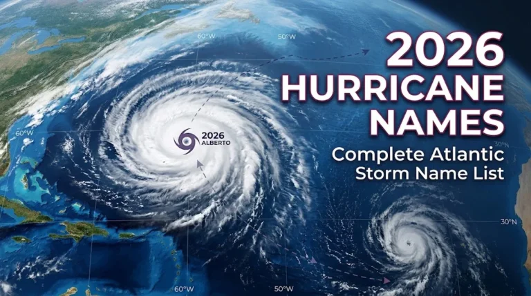 2026 Hurricane Names
