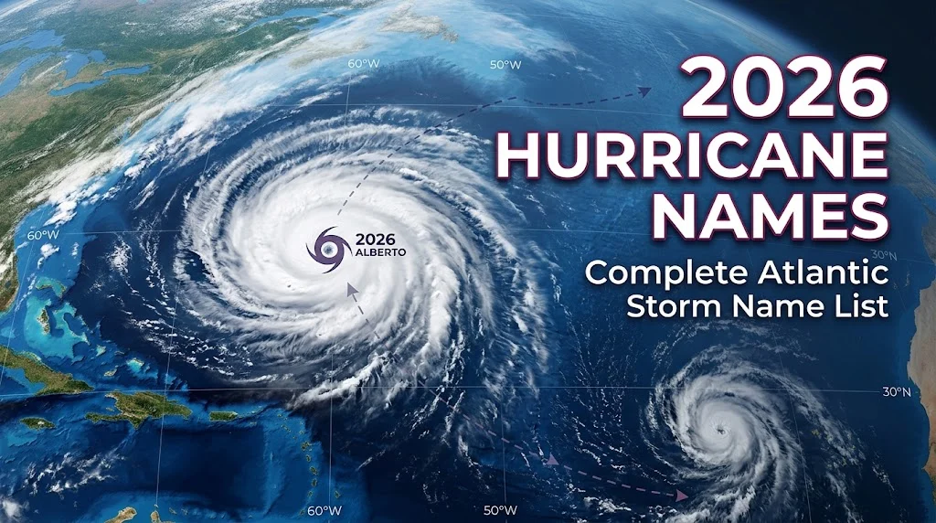 2026 Hurricane Names