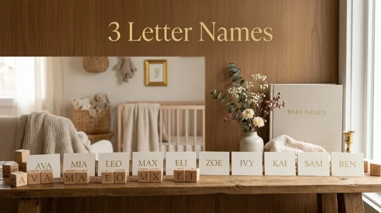3 Letter Names