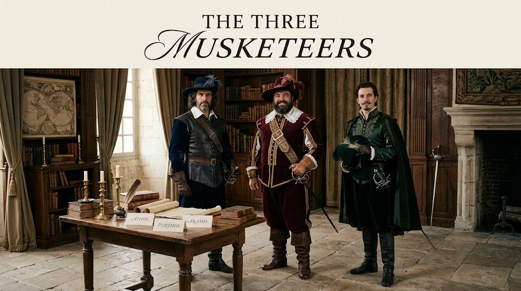 3 Musketeers Names