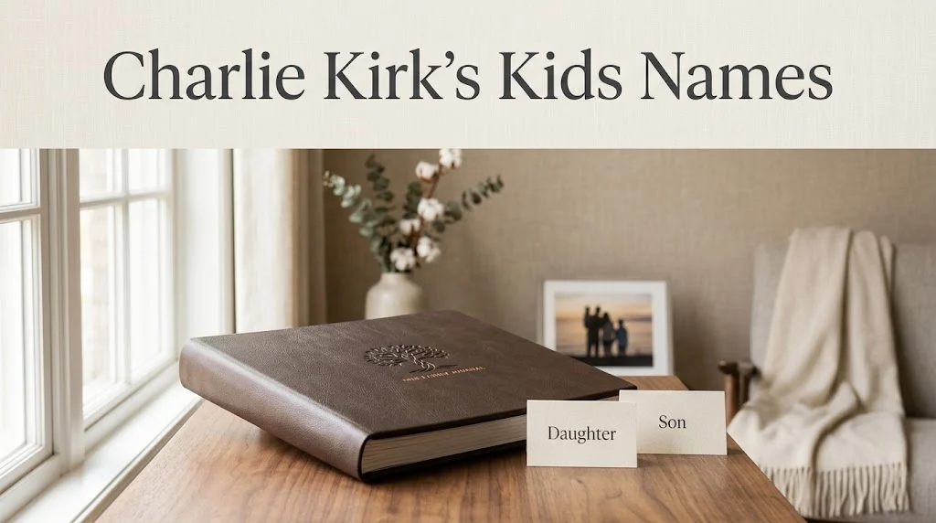 Charlie Kirk's Kids Names