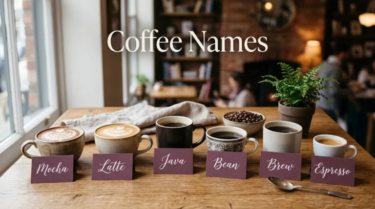 Coffee Names