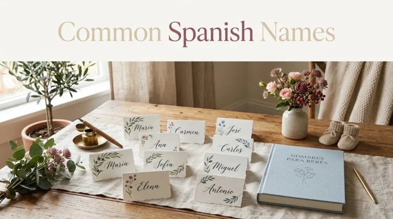 Common Spanish Names