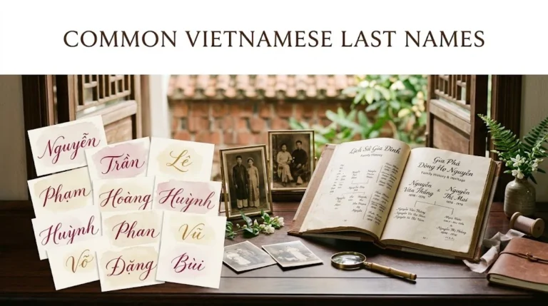 Common Vietnamese Last Names