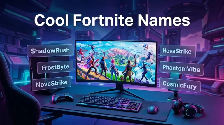 Cool Fortnite Names