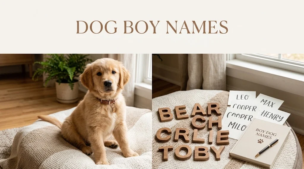 Dog Boy Names