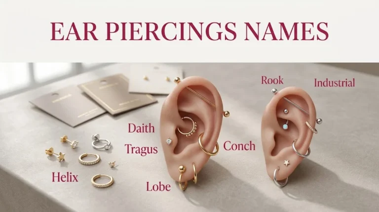 Ear Piercings Names
