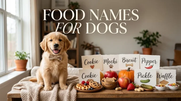Food Names for Dogs