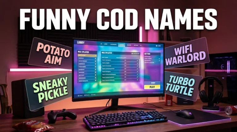 Funny COD Names