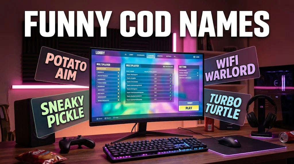 Funny COD Names