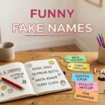 Funny Fake Names