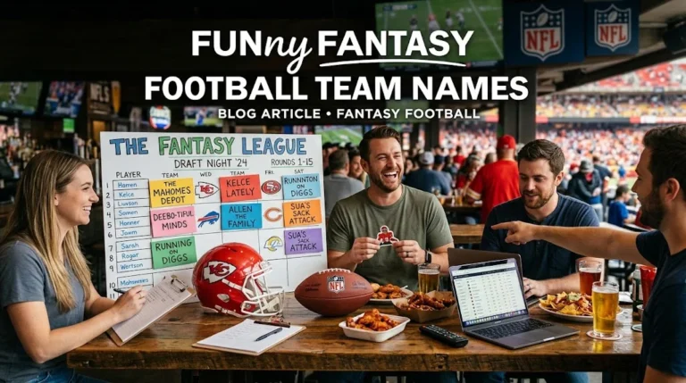 Funny Fantasy Football Team Names