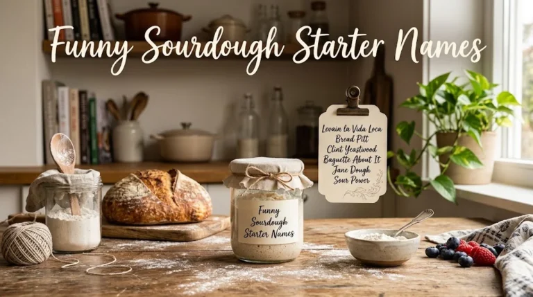 Funny Sourdough Starter Names