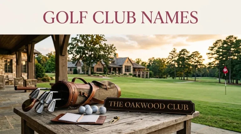 Golf Club Names