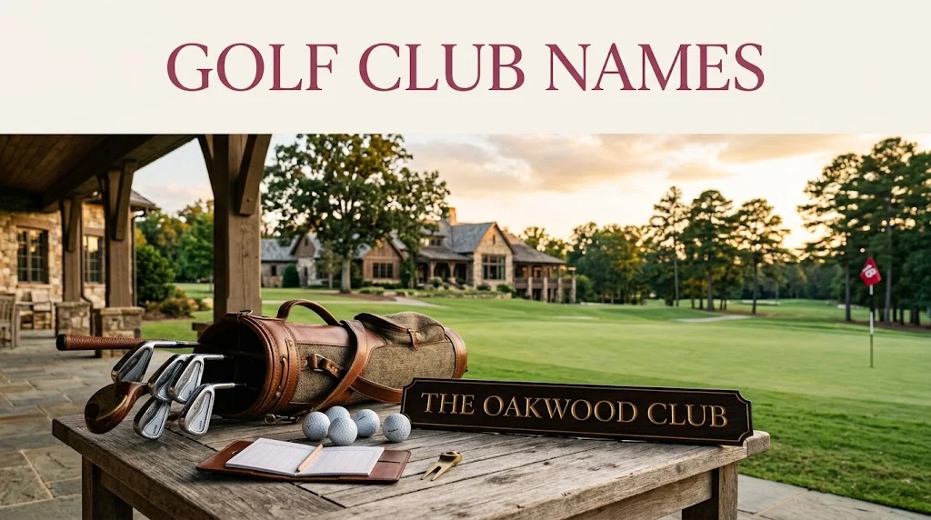 Golf Club Names