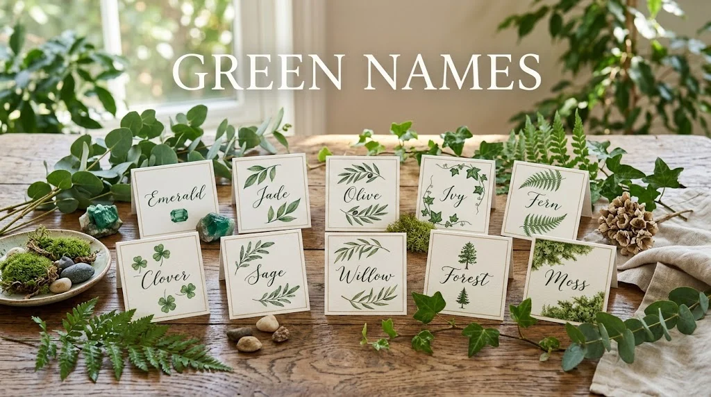 Green Names