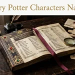 Harry Potter Characters Names