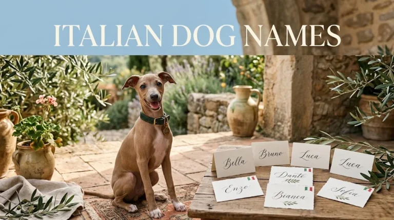 Italian Dog Names