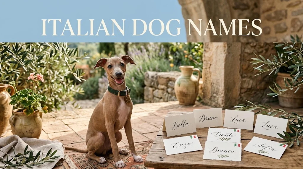 Italian Dog Names