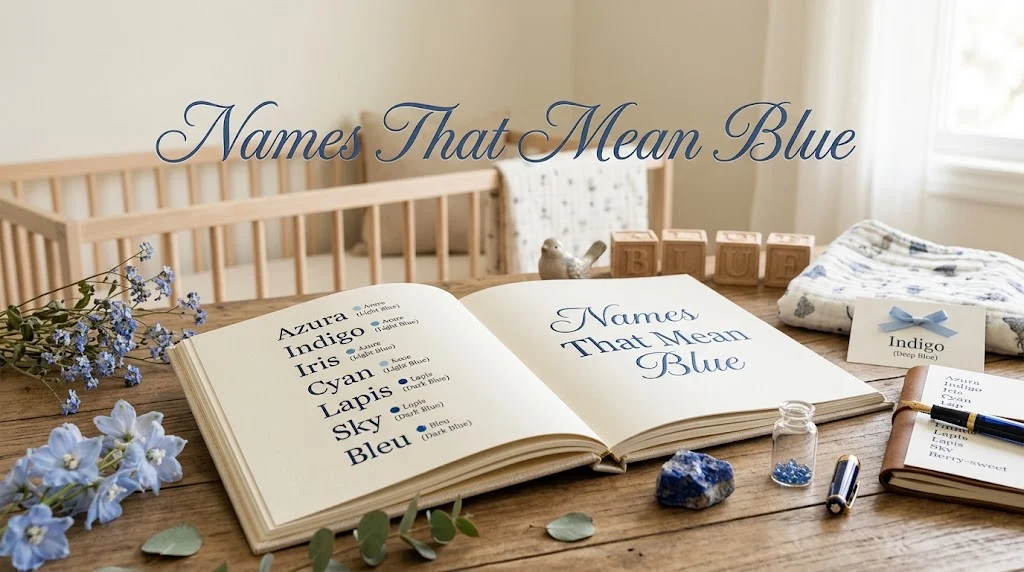 Names That Mean Blue