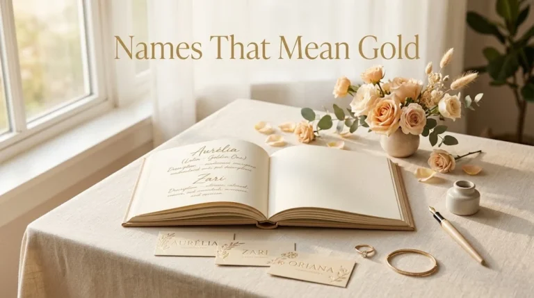 Names That Mean Gold
