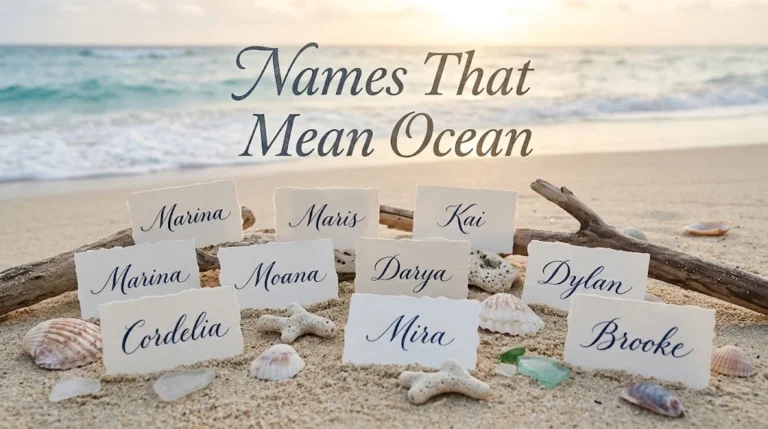 Names That Mean Ocean