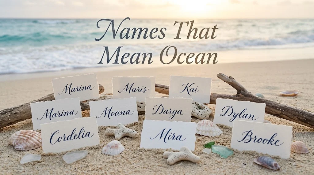 Names That Mean Ocean