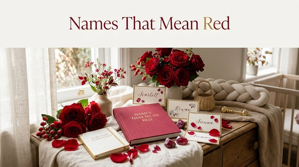 Names That Mean Red