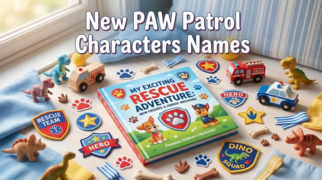 New PAW Patrol Characters Names